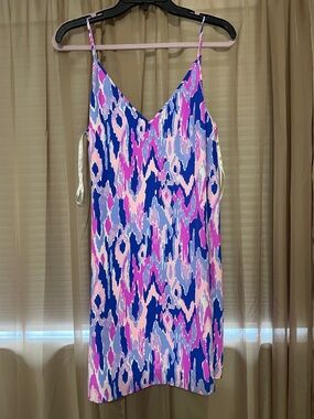 Lilly Pulitzer Pastel Blue, Pink & Lavender Lela Dress